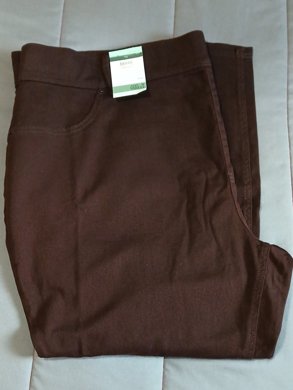 Terra & Sky Women's 4X Plus High Rise Skinny Jegging